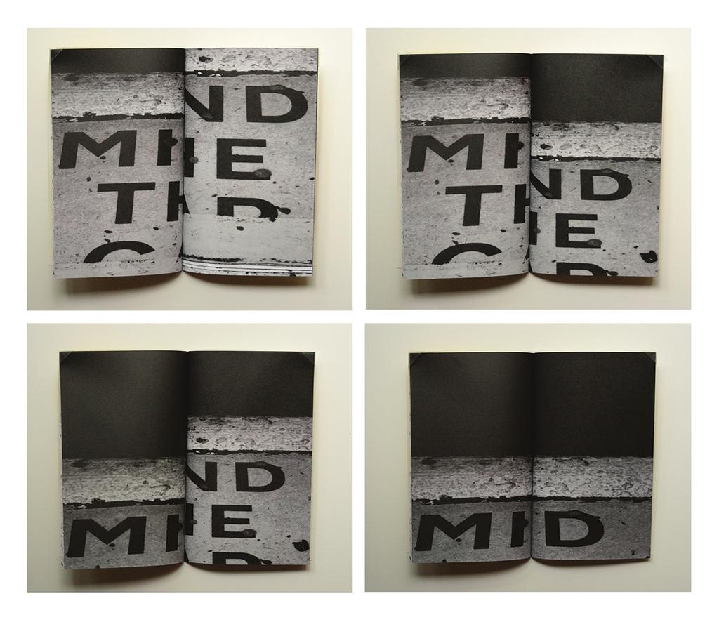 Mid, artist s book, 2013-2014, 20,3 x 12,6 cm, single