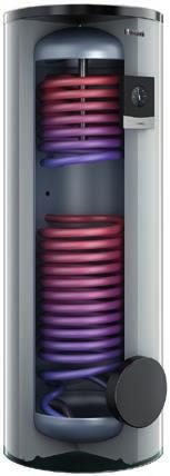 tipo de gerador). bigstor Ideais para bombas de calor Modelos recomendados para trabalhar em instalações com bombas de calor. Maior superficie de permuta. Termometro incorporado.