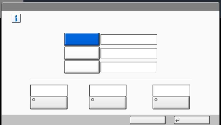 Preparativos antes da utilização Configuração de rede (ligação de cabo da rede local) A máquina está equipada com interface de rede, que é compatível com os protocolos de rede tais como o TCP/ IP