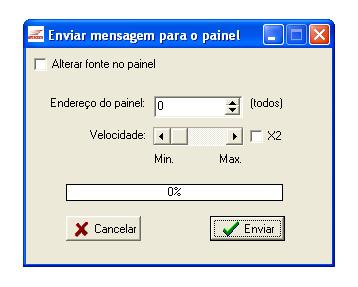 Definida essas configurações clique ENVIAR, o texto inicia automaticamente após o processo atingir 100%.