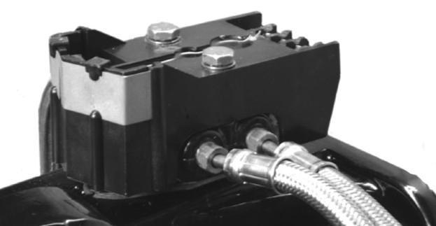 - Presilh de terrmento dos foles de escpe Componentes de Proteção Contr Corrosão do Motor O motor está equipdo com