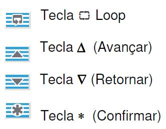 4. Utilização local Para que o aparelho meça corretamente é preciso configurar os seguintes parâmetros: Corrente Primária do TC Tensão Primária do TP (Somente quando o instrumento estiver conectado