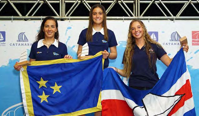 O evento, válido como a segunda parte da seletiva da classe Optimist para os campeonatos Mundial, Europeu e Norte- -americano, foi organizado pelo ICES com o apoio da Associação Brasileira da Classe