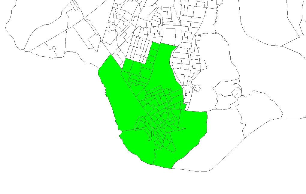 2.5 Dinâmica da Região Sul A Figura 5 apresenta a evolução dos Setores Censitários na Região Sul da cidade entre 1991 e 2000.