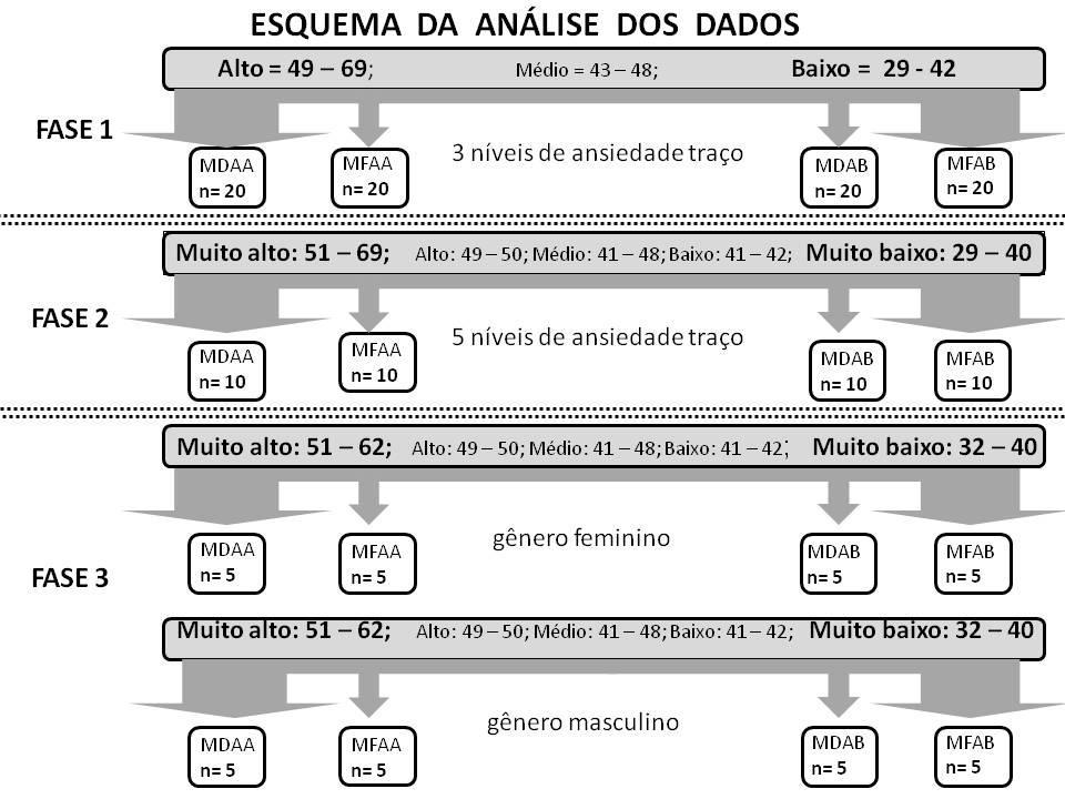 63 FIGURA 9 - Esquema da análise dos dados.