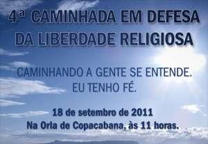 Ações do Egbé - 2011 Quarta Caminhada em Defesa da Liberdade Religiosa Encontro de Terreiros em Salvador Trabalho junto