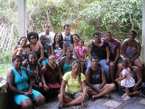Ações do Egbé - 2011 Encontro de Jovens em Bracuí/RJ Em parceria com a Arquissabra Associação Remanescente do Quilombo de Santa Rita de Bracuí, na cidade de Angra dos Reis, KOINONIA promoveu o