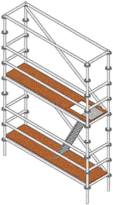 plataforma 1,57m sobre viga ponte ponto: prisma