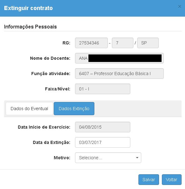 5. Preencha a data da