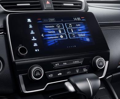 alta resolução Equipado com várias inovações, o Novo Honda A chave inteligente conta também com sensor Surpreenda-se com a excelência desse SUV a favoritos, além de possuir também navegador