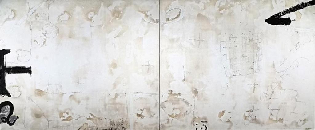 Figura 12- Antoni Tàpies. Dos blancs sobre fosc, 1979.