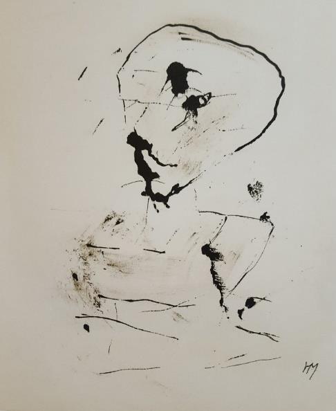 Henri Michaux Beste Aldea El otro lado. Figura 24- Henri Michaux.