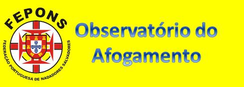 Observatório do Afogamento O relatório nacional de afogamento 2018 foi criado com os dados obtidos pelo Observatório do Afogamento, criado pela Federação Portuguesa de Nadadores Salvadores em 2018,