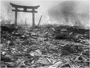 contam a história do lançamento da bomba de Hiroshima e Nagasaki