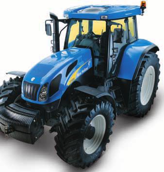 Concentração no trabalho A New Holland tem investido muito para tornar a transmissão Auto Command, continuamente variável, fácil de utilizar nos tractores da Série T7500.