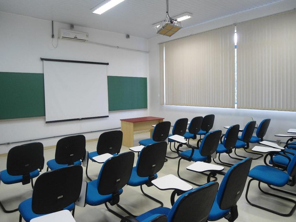 27 6.1. nstalações gerais No complexo da Cidade Alta estão disponíveis 4 salas de aulas, equipadas com aparelhos multimídia e condicionamento de ar.