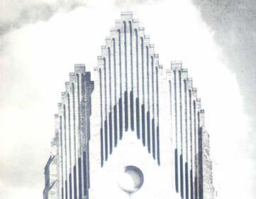 Figura 22 Vista da igreja de Grundtvig Fonte: Pevsner, 1982.