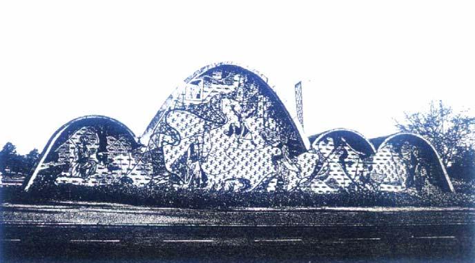 Figura 44 Vista dos fundos da igreja de São Francisco de Assis Fonte: Underwood, 2002.