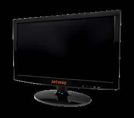 Monitor JMT-300 Tela touch screen 15 polegadas; Tecnologia resistiva 5 fios; Resolução de 1024 x 768; Interfaces: USB e