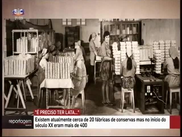 A indústria das conservas foi em tempos, um dos motores da economia.