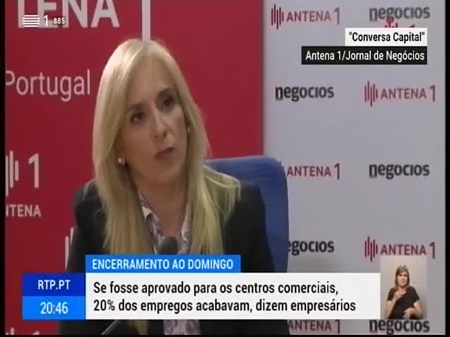 O presidente da Associação de Centros Comerciais, em