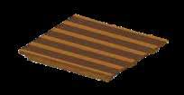 Deck Twinwood DK 15025 c/ reforço de madeira Tratada P.V.P. m2 (B) Até 1m de largura 235,00 De 1m a 1.