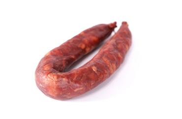 Regional meat sausage from Lamego Saucisse de