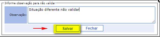 Selecionar botão Não.