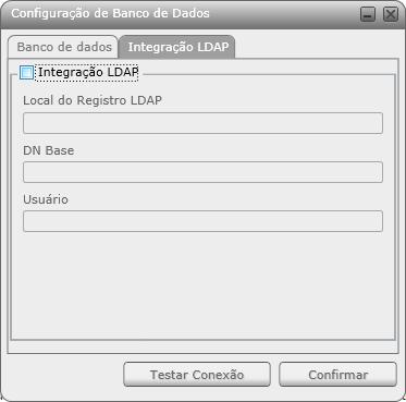 O software permite ser integrado via protocolo LDAP para utilizar os usuários do domínio para acesso ao software.