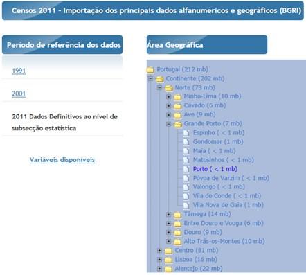 tal informação, socorri-me dos dados municipais inerentes à rede viária, não só pela fiabilidade, mas também porque se mantêm atualizados.