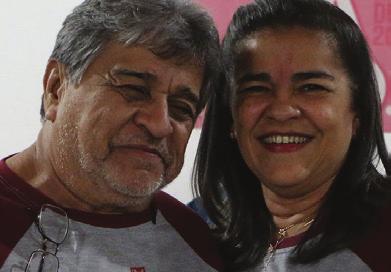 André Figueiredo & Luciana Pastor-Assistente Responsável pelo Louvor e Adoração da igreja.