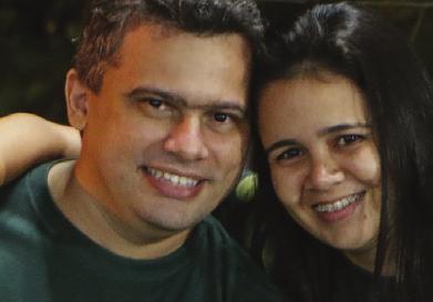 Lúcio Marinho & Rosângela Pastor-Assistente Responsável pelas visitas, controle de membrezia, aconselhamentos e