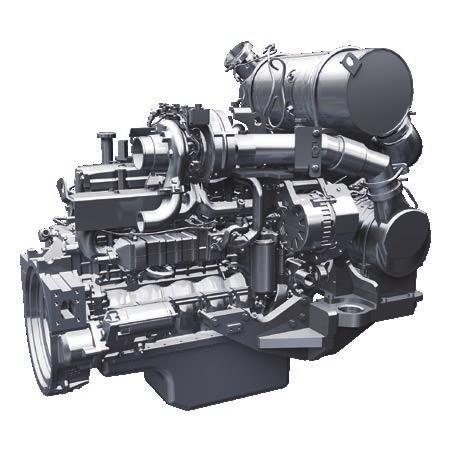 EGR refrigerado VGT SCR Motor Komatsu de acordo com a norma EU Stage IV O motor de acordo com a norma EU Stage IV da Komatsu é produtivo, fiável e eficaz.
