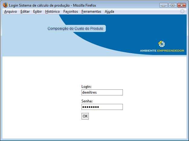 29 3.3.3 Arquitetura A seguir são apresentadas uma breve descrição das telas e suas funcionalidades. Ao abrir a ferramenta o aluno deve informar o login e senha para acessar o sistema.