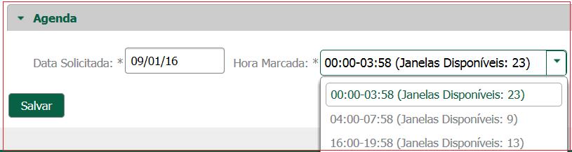 Transportadoras 2 - Relatório por Contêiner: O relatório de contêiner é uma consulta com dados básicos da unidade, como Data/hora da chegada/saída da unidade no terminal, Categoria,