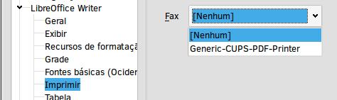 Exemplo: Adicionar um ícone de Fax à barra de ferramentas Você pode personalizar o LibreOffice de modo que um simples clique num ícone, automaticamente enviará o documento atual como fax.