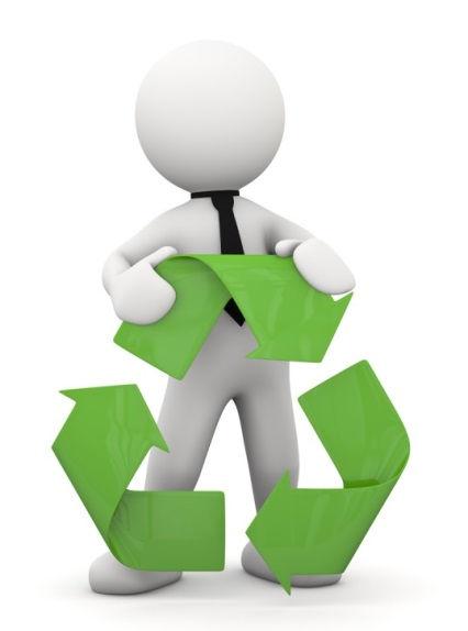 Taxas de reciclagem e