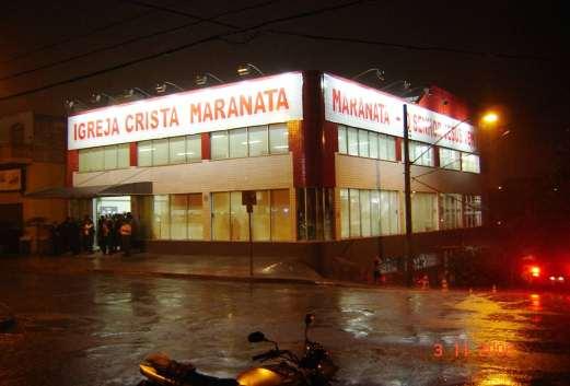 O TRABALHO EM MG Se iniciou na Igreja Central de Contagem, situada no Bairro Água