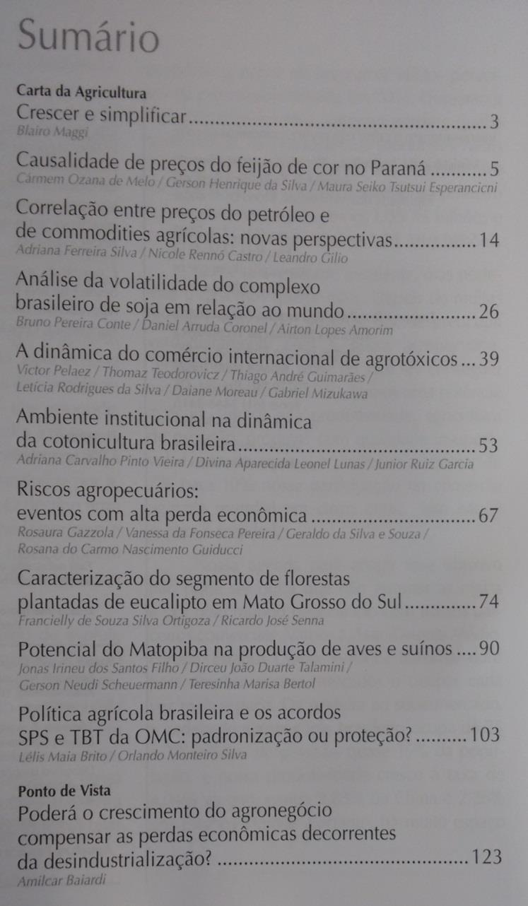 P á g i n a 37 9 Revista de Política Agrícola REVISTA DE POLÍTICA AGRÍCOLA.