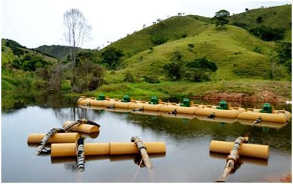 emergencial, para suprir o déficit de água nas barragens de Água Fria I e II, responsável pelo abastecimento de Vitória da Conquista....A obra.