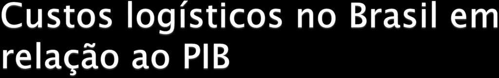 Fonte: http://www.cnt.org.br/imprensa/noticia/custo-logisticoconsome-12-do-pib-do-brasil#sthash.nuivwq6l.