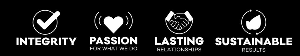17 OUR VALUES We believe that those who have PASSION FOR WHAT THEY DO are committed and do it with the highest quality, preserving their INTEGRITY through an ethical conduct, consistent and