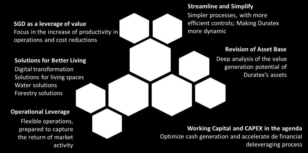 do potencial de geração de valor dos ativos da Duratex Fluxo de