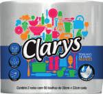Clarys c/2 rolos de 50