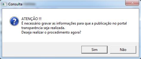 É nessa etapa que as tabelas estarão sendo criadas para o relatório selecionado.