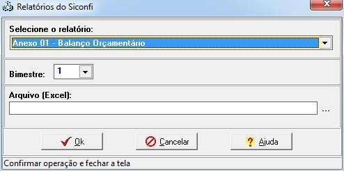 Isso cria tabelas no Portal da Transparência para que esses relatórios possam ser armazenados.