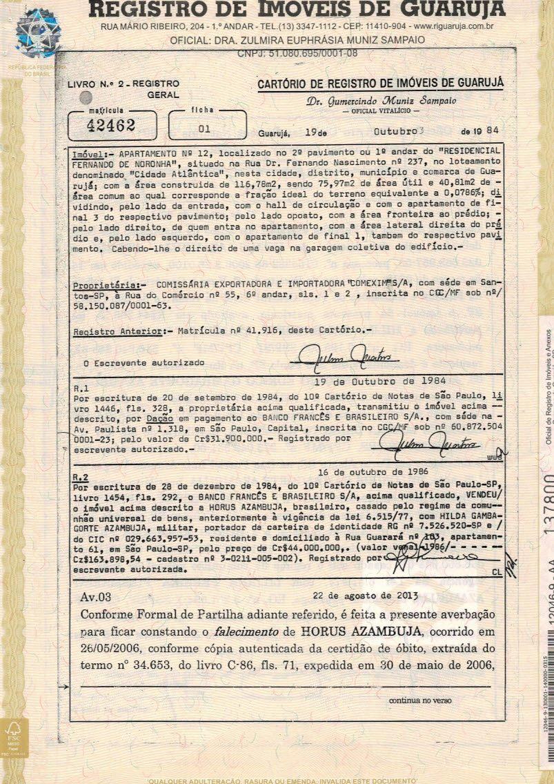 fls. 38 Este documento é cópia do original, assinado digitalmente por JOSE RENATO DE ALMEIDA MONTE e Tribunal de Justica Sao Paulo, protocolado em 15/07/2015 às 17:28, sob o número