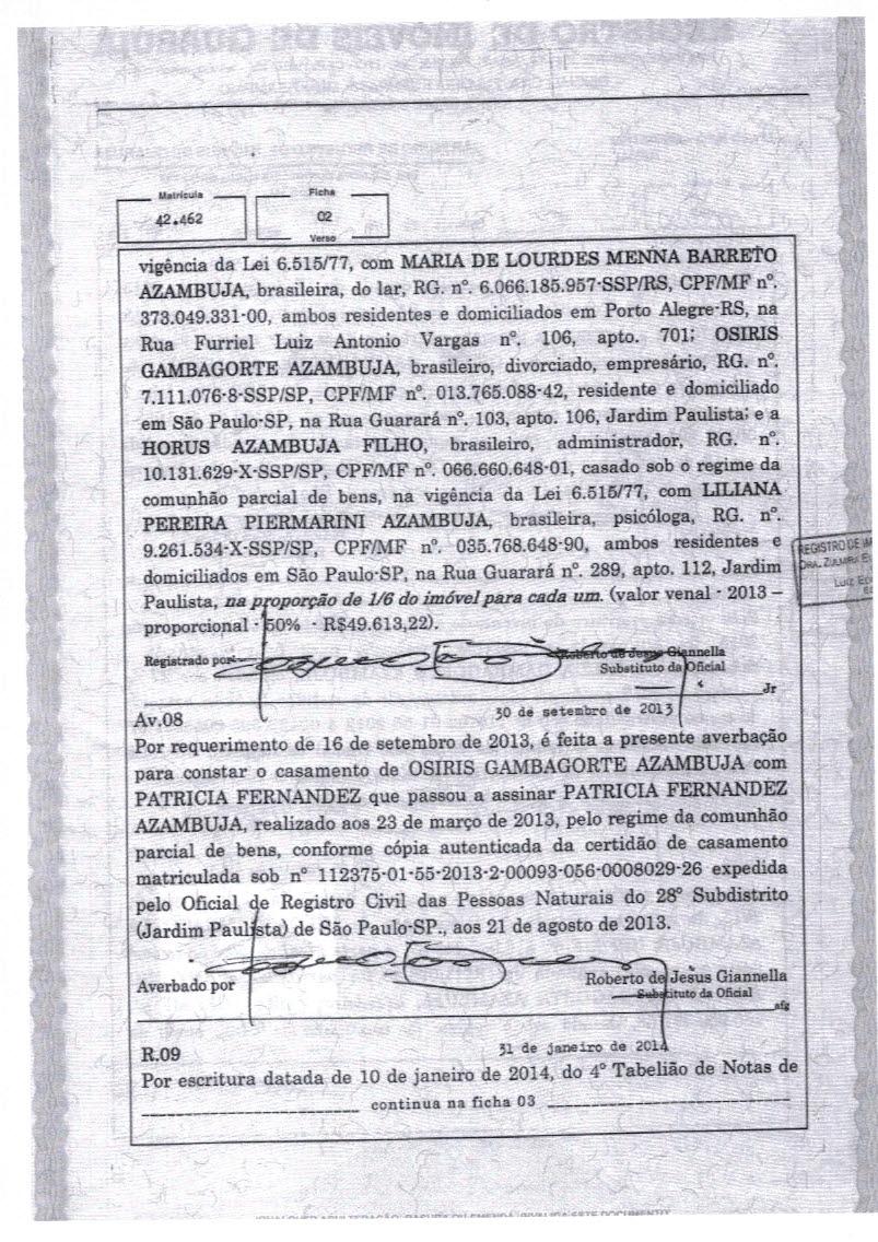 fls. 41 Este documento é cópia do original, assinado digitalmente por JOSE RENATO DE ALMEIDA MONTE e Tribunal de Justica de Sao Paulo, protocolado em 15/07/2015 às 17:28, sob o número