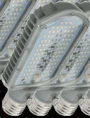 Características Alto desempenho em iluminância; Cada LED possui a tecnologia STC (Smart Temperature Control) que controla a temperatura do LED, garantido uma vida