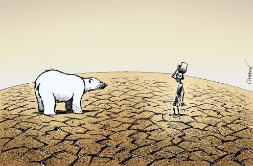 Alterações climáticas A estratégia da Humanidade foi sempre a adaptação do ambiente às suas necessidades. No entanto.